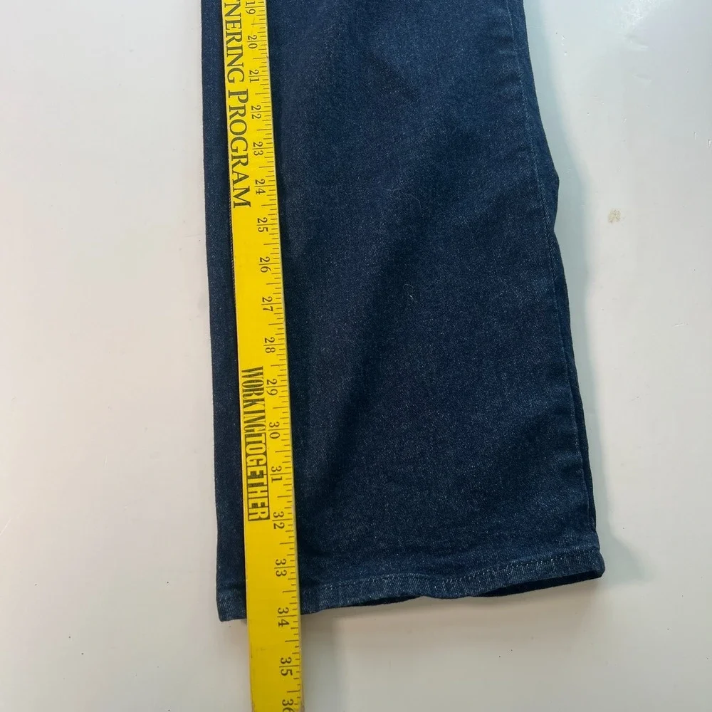 Five Four LA Mens Jeans 36x34 Leonel Relaxed Dark Wash Blue Straight‎ W36 L34